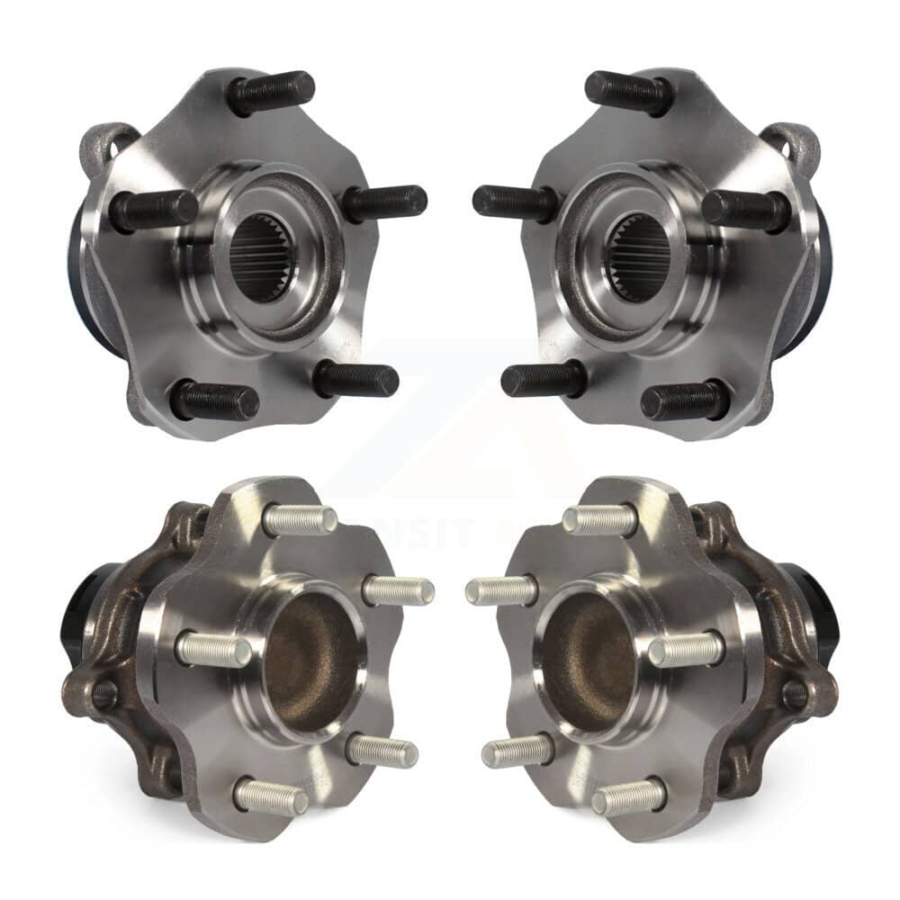 Kugel - K70-101439 - Front and Rear Wheel Bearing and Hub Assembly Kits