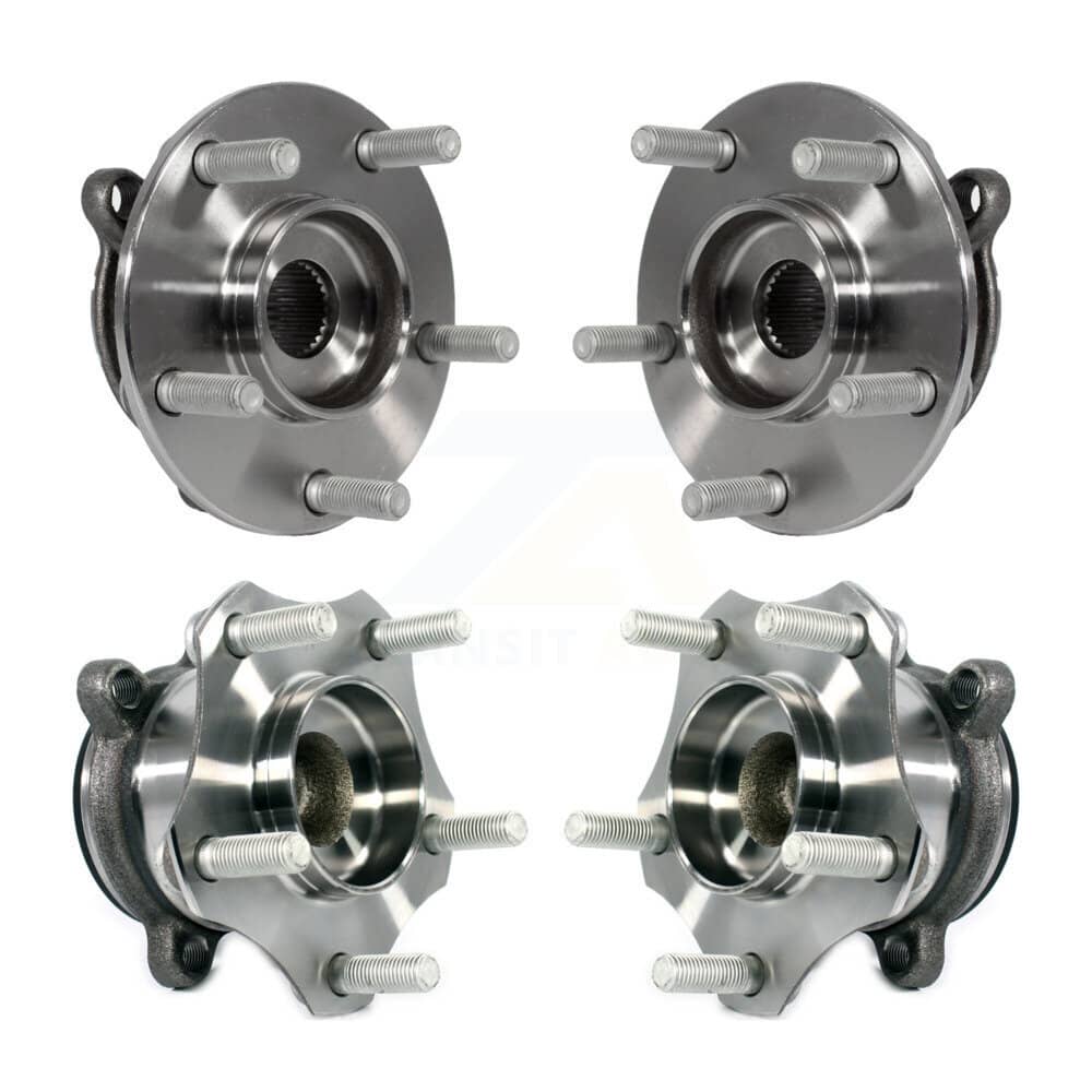 Kugel - K70-101461 - Front and Rear Wheel Bearing and Hub Assembly Kits