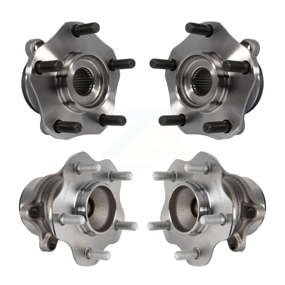 Kugel - K70-101463 - Front and Rear Wheel Bearing and Hub Assembly Kits