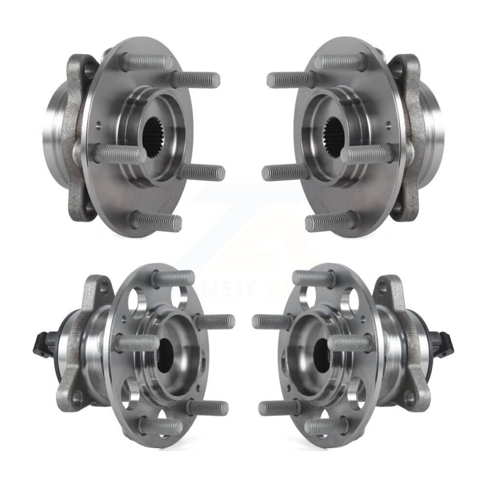 Kugel - K70-101472 - Front and Rear Wheel Bearing and Hub Assembly Kits