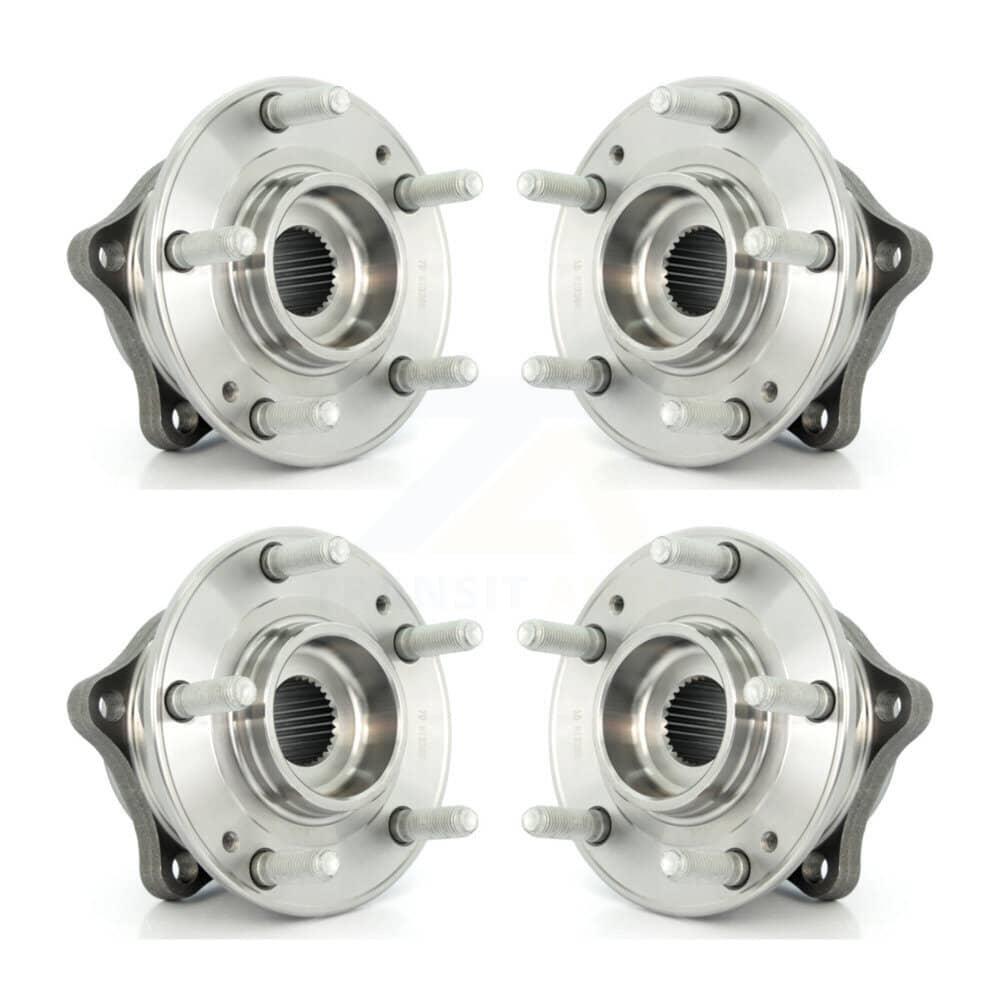 Kugel - K70-101738 - Front and Rear Wheel Bearing and Hub Assembly Kits