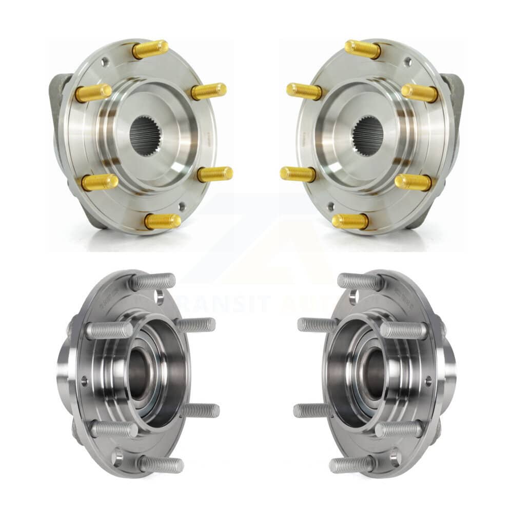 Kugel - K70-101829 - Front and Rear Wheel Bearing and Hub Assembly Kits