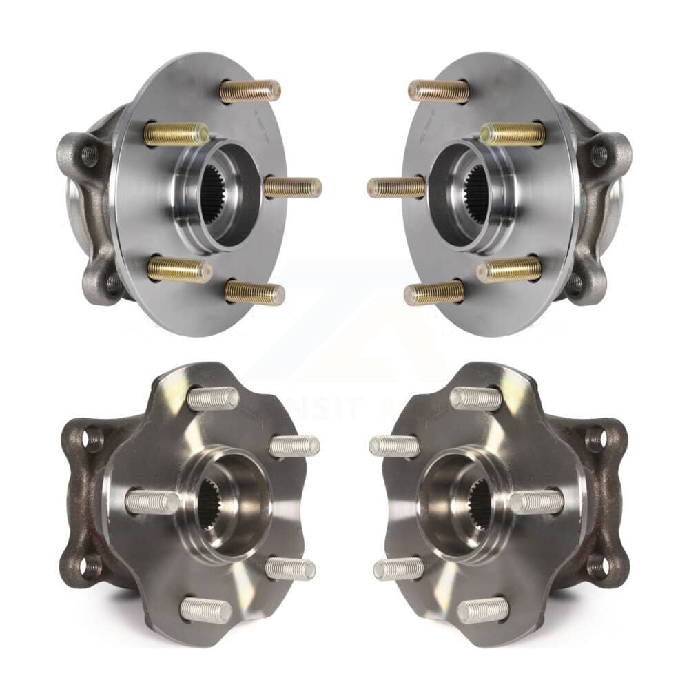 Kugel - K70-101847 - Front and Rear Wheel Bearing and Hub Assembly Kits