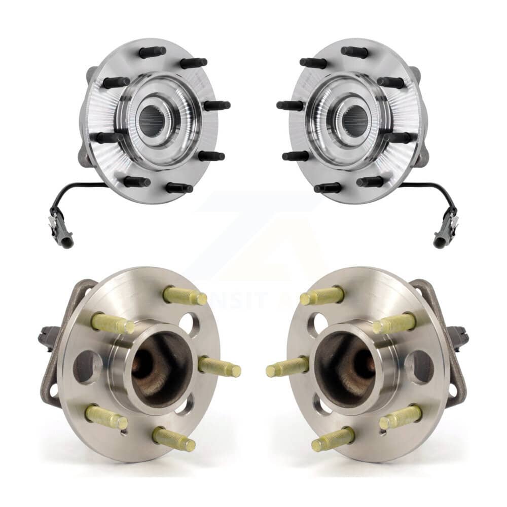 Kugel - K70-102043 - Front and Rear Wheel Bearing and Hub Assembly Kits