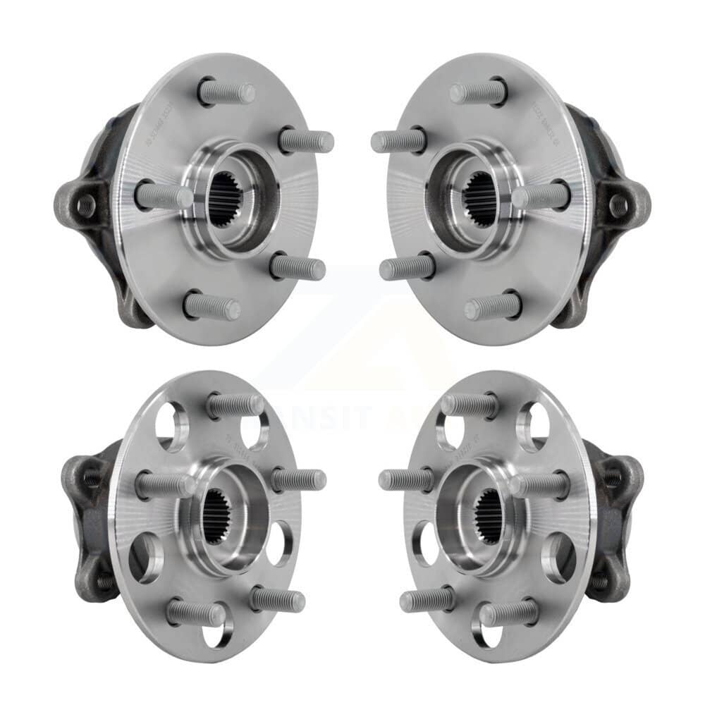 Kugel - K70-102170 - Front and Rear Wheel Bearing and Hub Assembly Kits