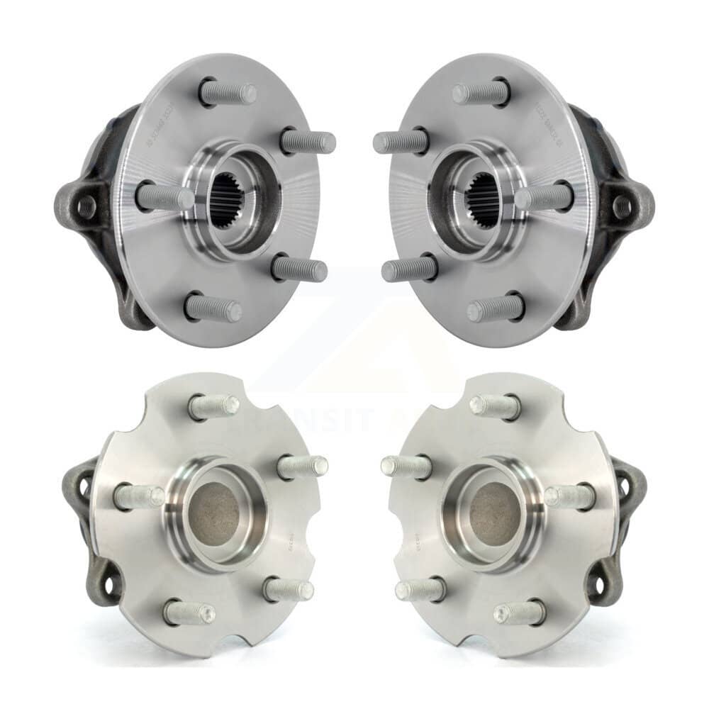 Kugel - K70-102171 - Front and Rear Wheel Bearing and Hub Assembly Kits