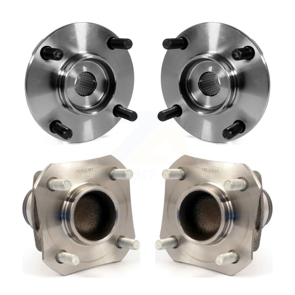 Kugel - K70-102236 - Front and Rear Wheel Bearing and Hub Assembly Kits