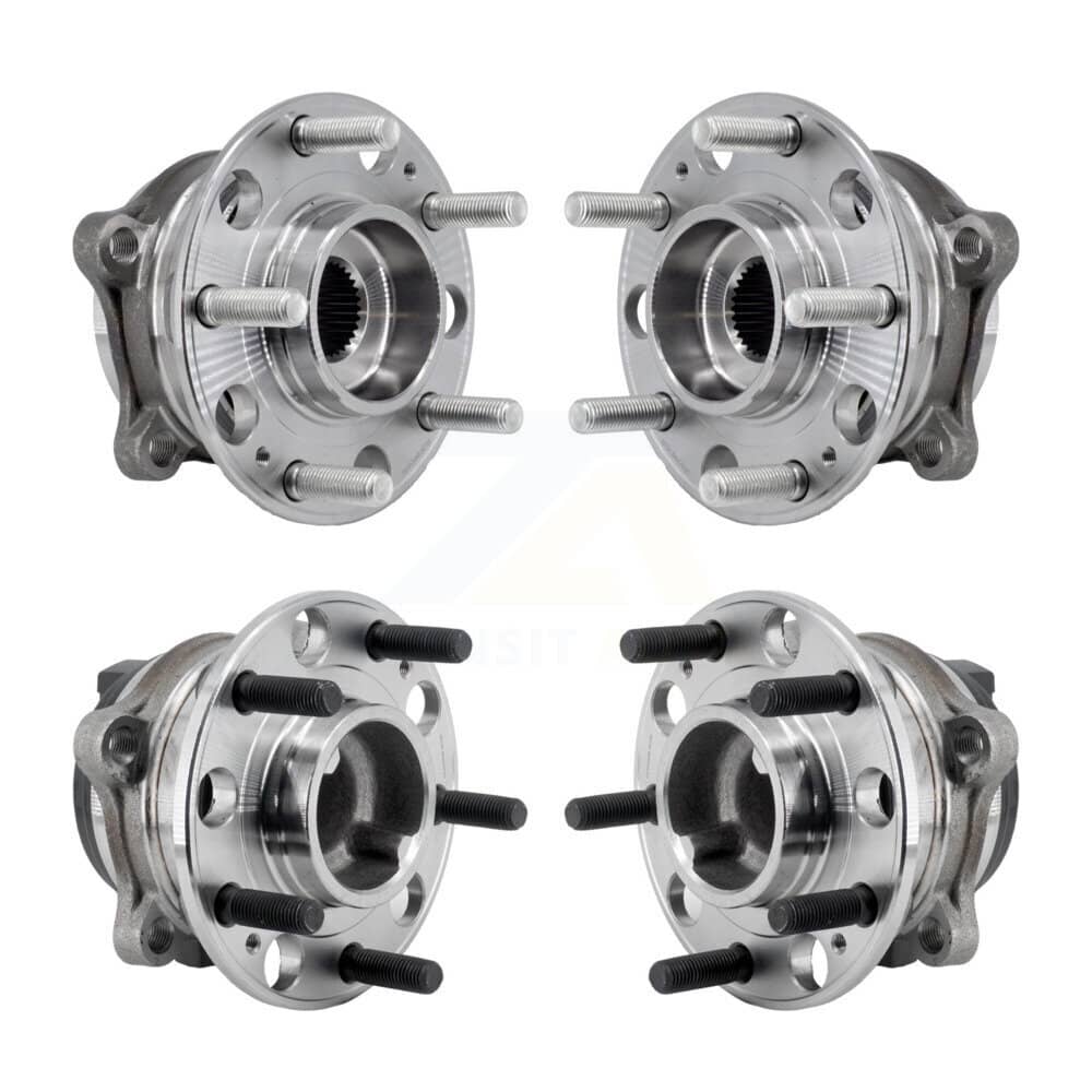 Kugel - K70-102238 - Front and Rear Wheel Bearing and Hub Assembly Kits