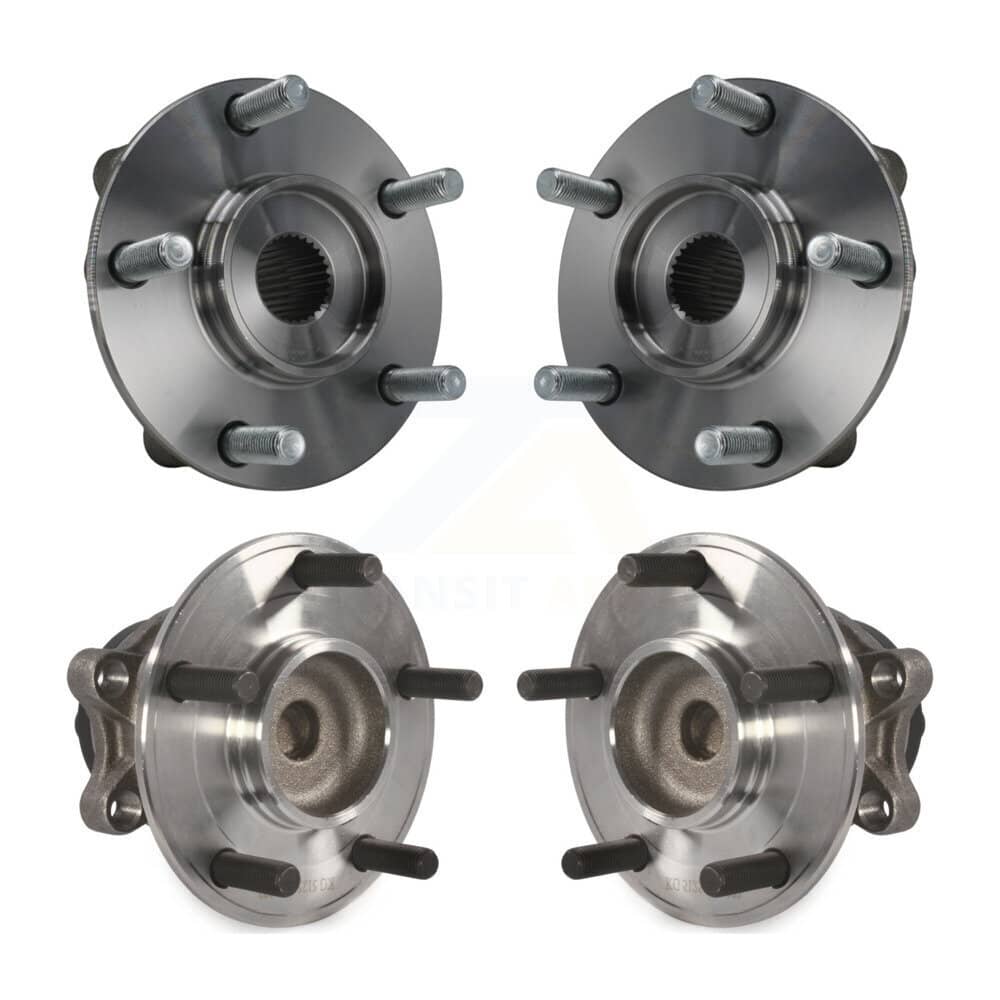 Kugel - K70-102274 - Front and Rear Wheel Bearing and Hub Assembly Kits