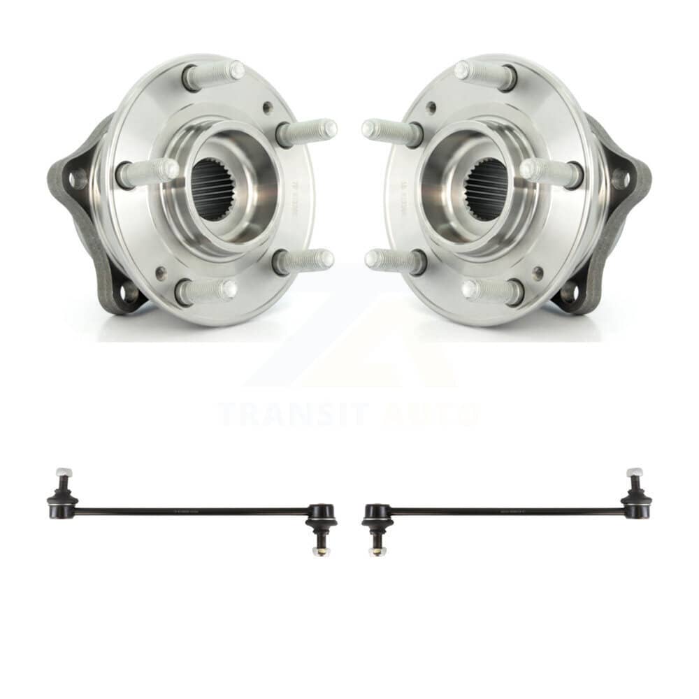 Transit Auto - K77-100289 - Front Wheel Bearing and Hub Assembly Kits