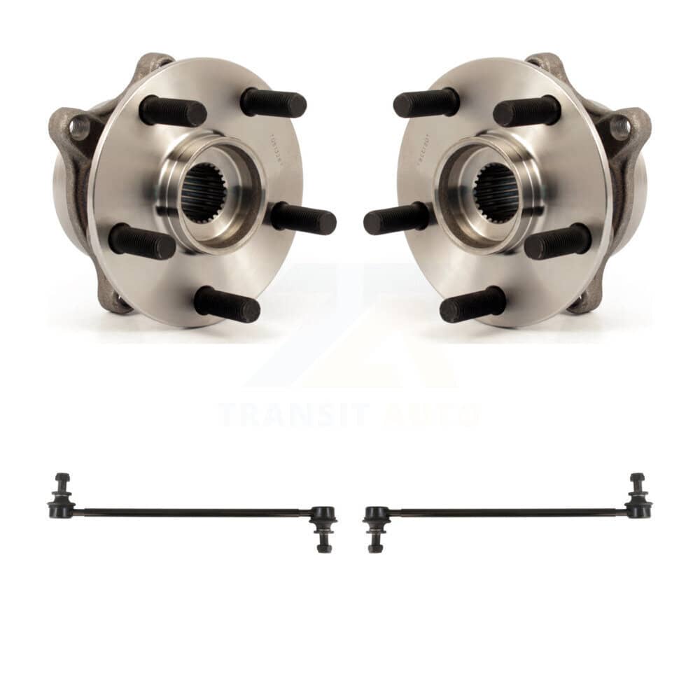 Transit Auto - K77-100296 - Front Wheel Bearing and Hub Assembly Kits