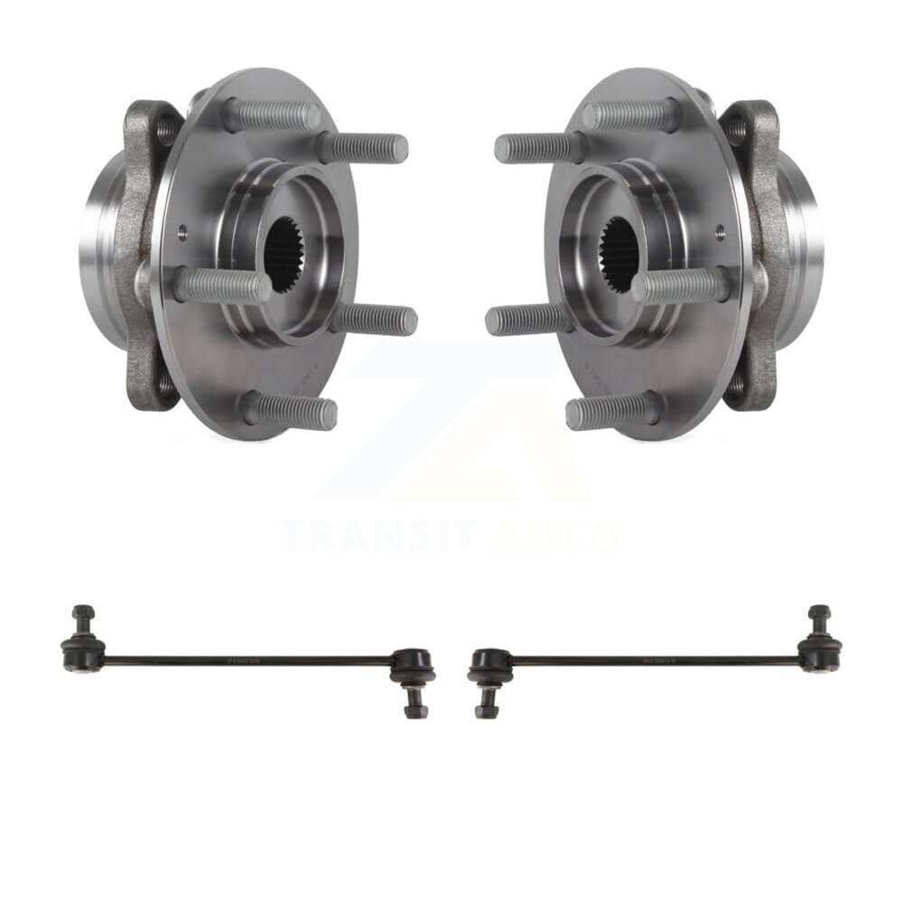 Transit Auto - K77-100555 - Front Wheel Bearing and Hub Assembly Kits
