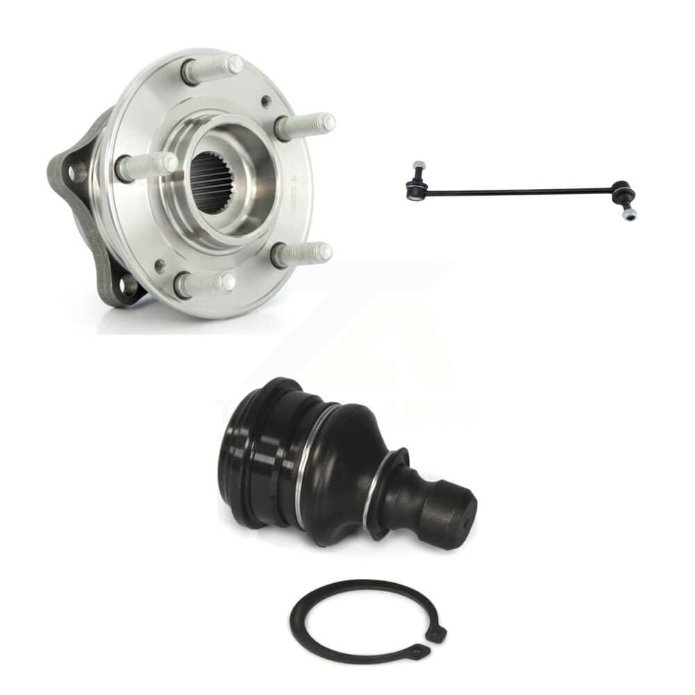 Transit Auto - K77-100886 - Front Left Wheel Bearing and Hub Assembly Kits