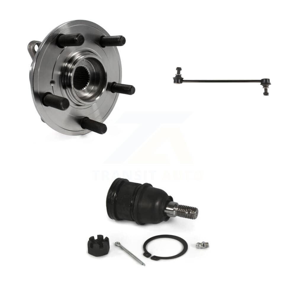 Transit Auto - K77-100966 - Front Wheel Bearing and Hub Assembly Kits