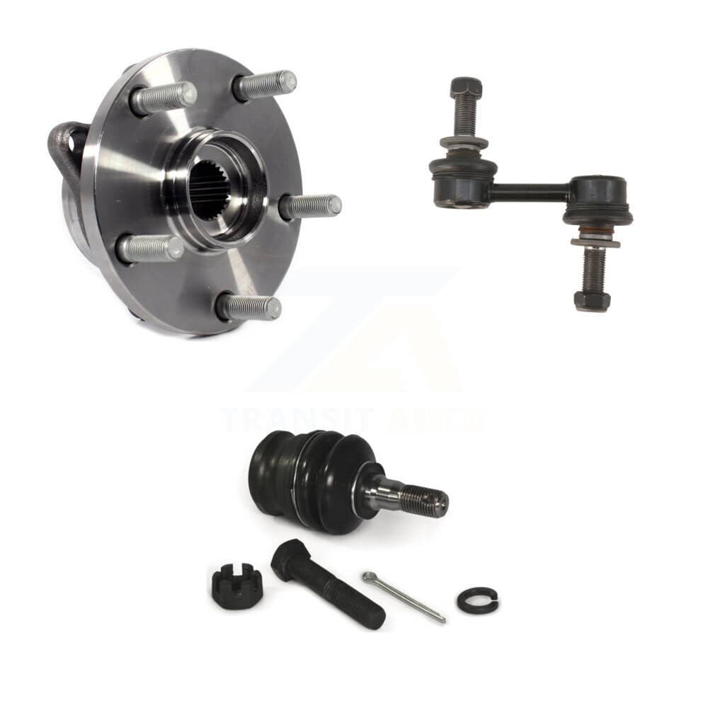 Transit Auto - K77-100967 - Front Wheel Bearing and Hub Assembly Kits