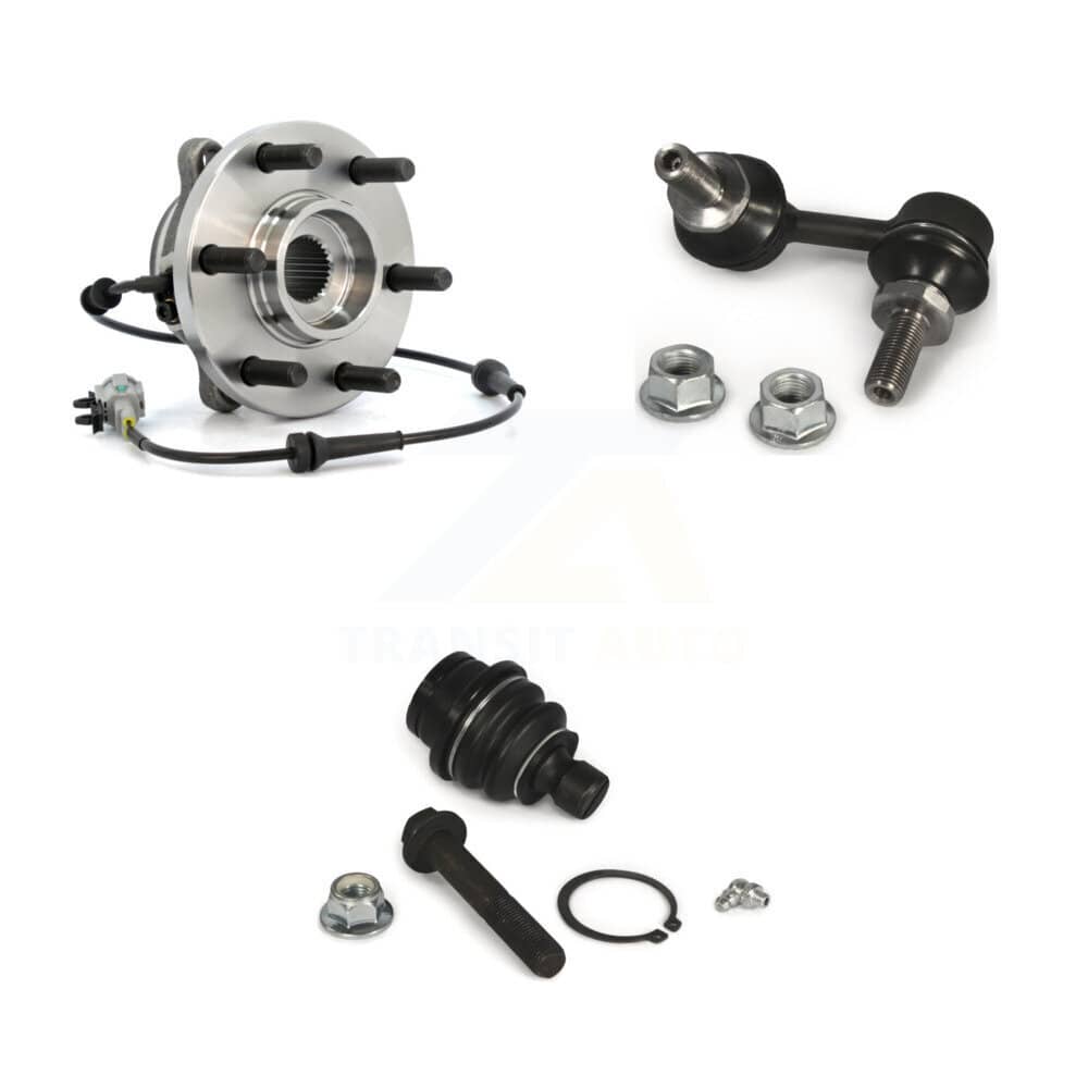 Transit Auto - K77-100975 - Front Right Wheel Bearing and Hub Assembly Kits