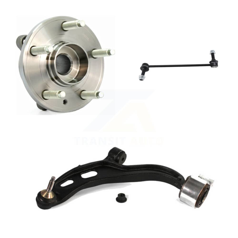 Transit Auto - K77-100990 - Front Left Wheel Bearing and Hub Assembly Kits