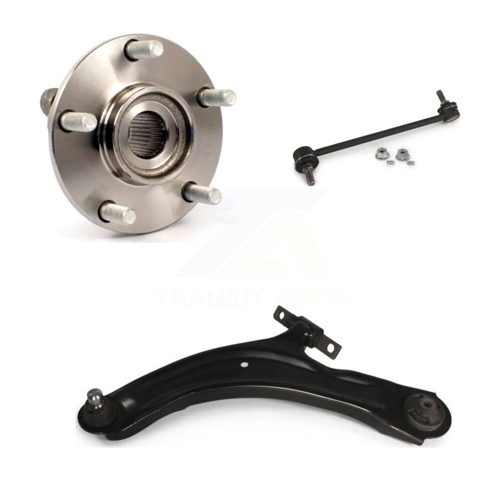 Transit Auto - K77-100992 - Front Left Wheel Bearing and Hub Assembly Kits