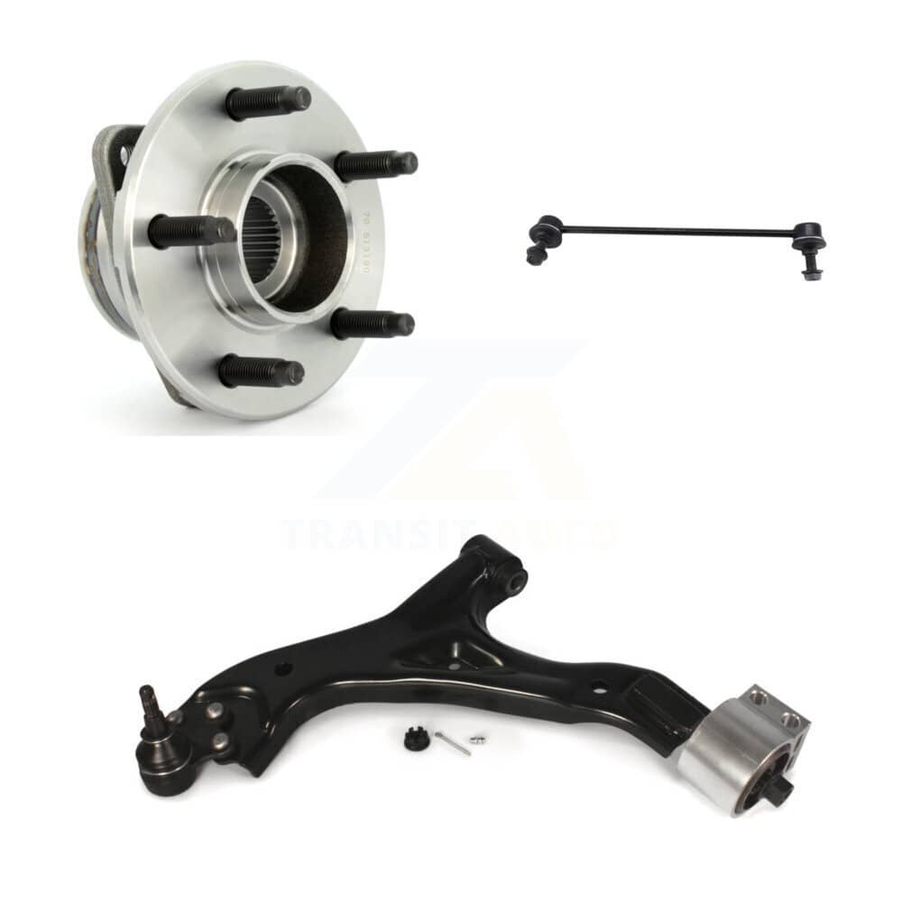 Transit Auto - K77-100993 - Front Left Wheel Bearing and Hub Assembly Kits