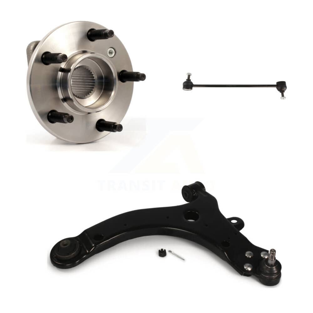 Transit Auto - K77-101007 - Front Left Wheel Bearing and Hub Assembly Kits