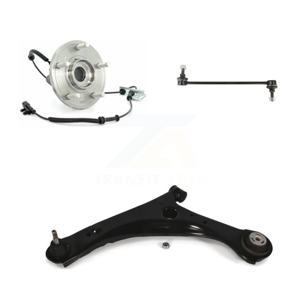 Transit Auto - K77-101015 - Front Left Wheel Bearing and Hub Assembly Kits