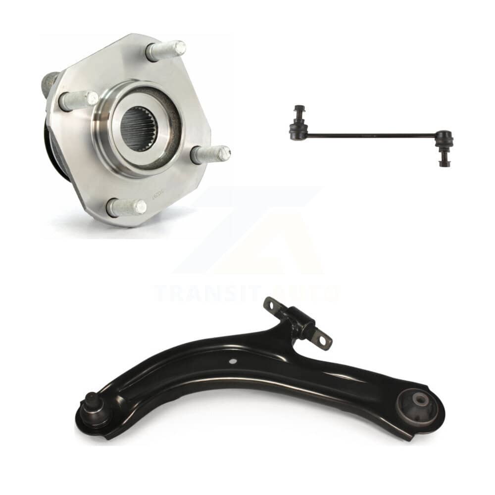 Transit Auto - K77-101021 - Front Left Wheel Bearing and Hub Assembly Kits