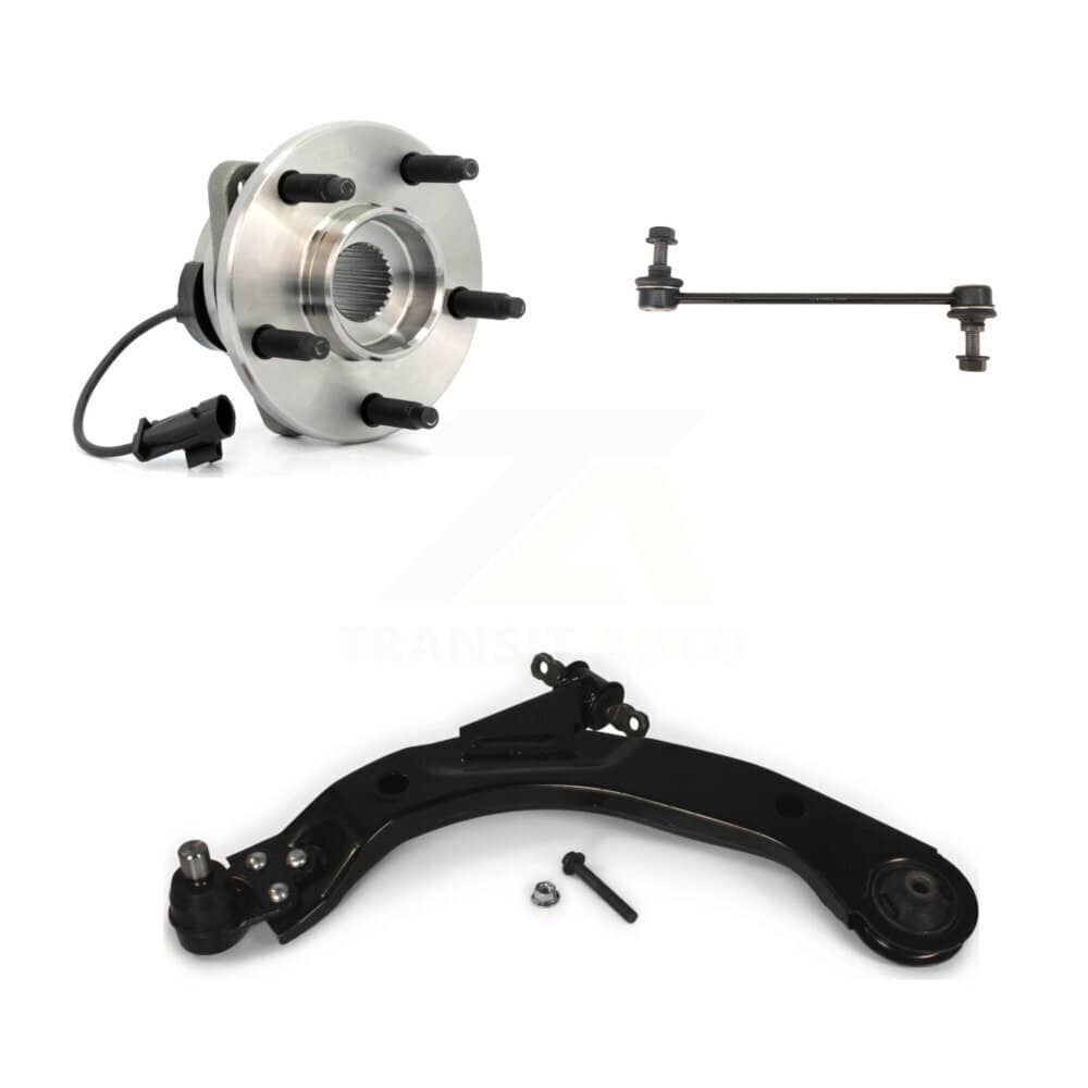 Transit Auto - K77-101024 - Front Left Wheel Bearing and Hub Assembly Kits