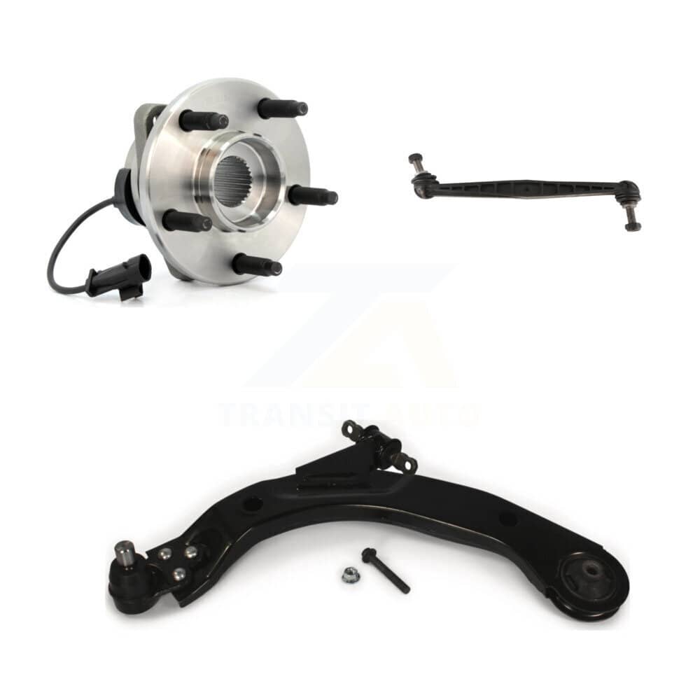 Transit Auto - K77-101025 - Front Left Wheel Bearing and Hub Assembly Kits