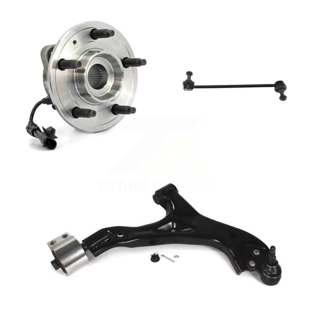 Transit Auto - K77-101075 - Front Right Wheel Bearing and Hub Assembly Kits