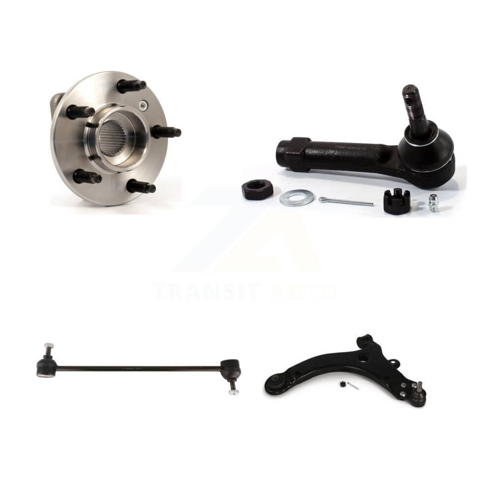 Transit Auto - K77-101505 - Front Left Wheel Bearing and Hub Assembly Kits