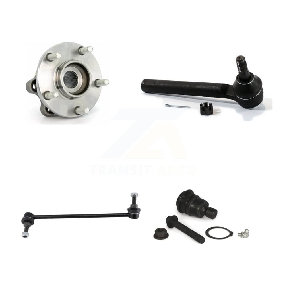 Transit Auto - K77-101775 - Front Left Wheel Bearing and Hub Assembly Kits