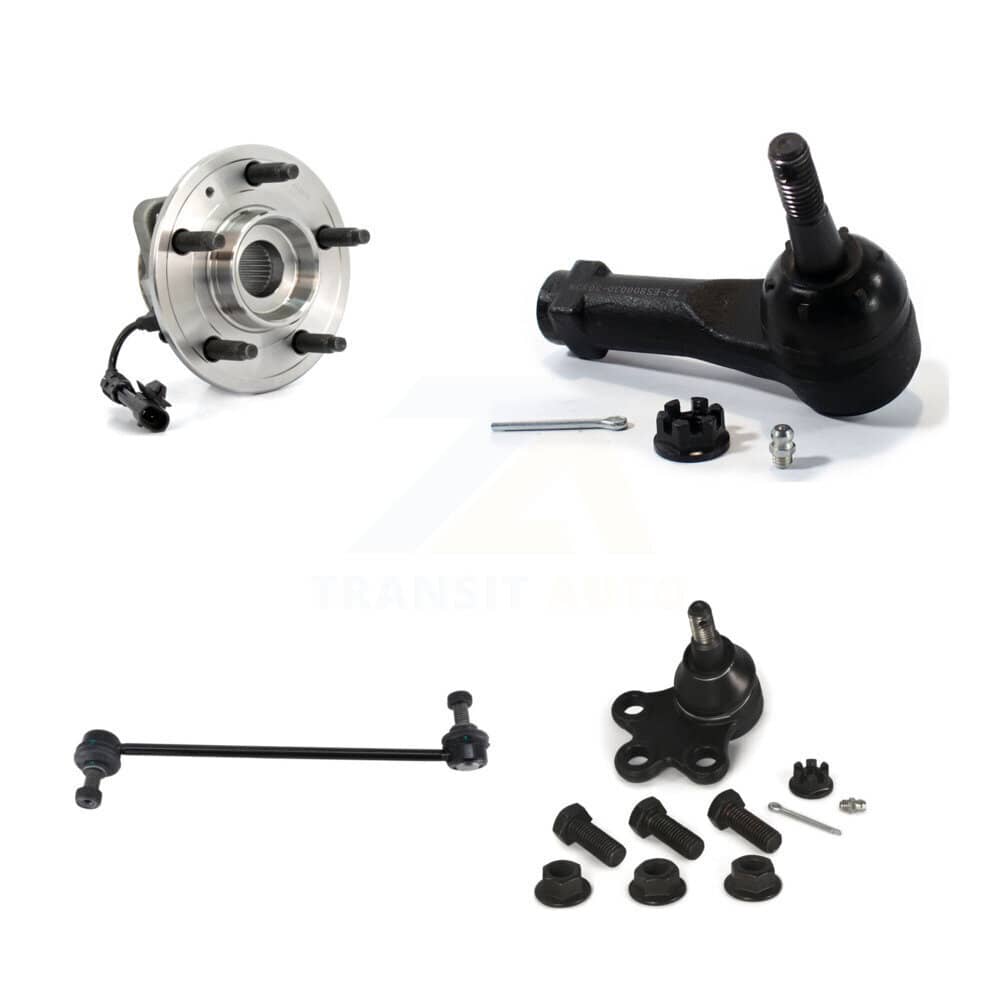 Transit Auto - K77-101779 - Front Left Wheel Bearing and Hub Assembly Kits