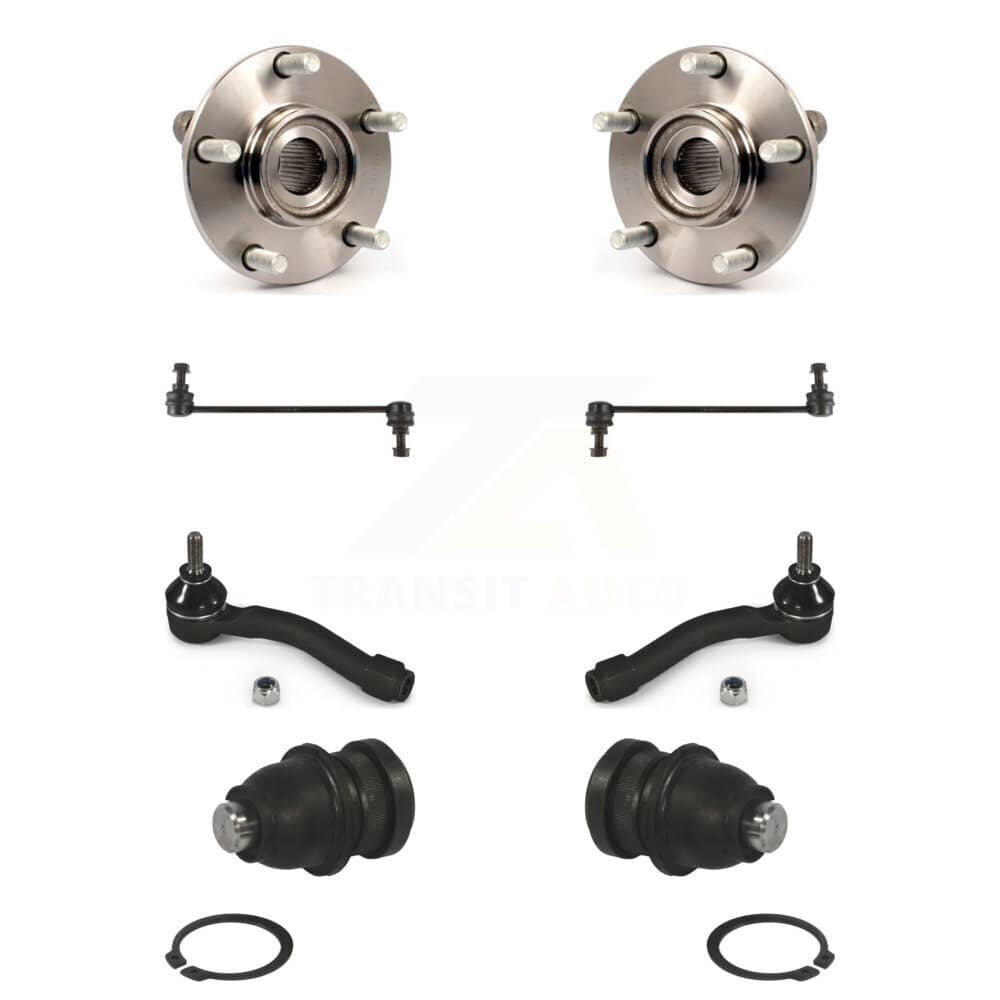 Transit Auto - K77-102051 - Front Wheel Bearing and Hub Assembly Kits