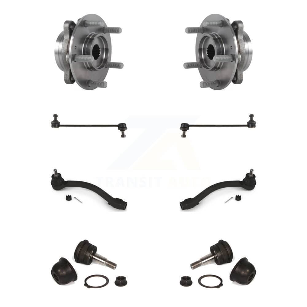 Transit Auto - K77-102053 - Front Wheel Bearing and Hub Assembly Kits