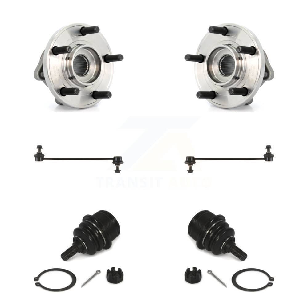 Transit Auto - K77-102149 - Front Wheel Bearing and Hub Assembly Kits