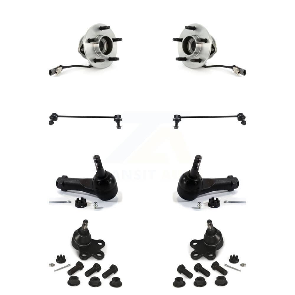 Transit Auto - K77-102237 - Front Wheel Bearing and Hub Assembly Kits
