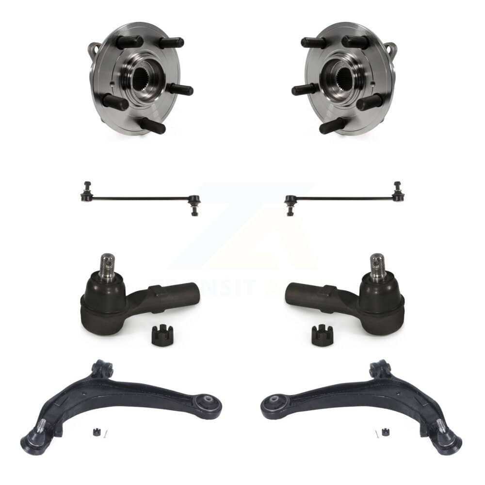 Transit Auto - K77-102287 - Front Wheel Bearing and Hub Assembly Kits
