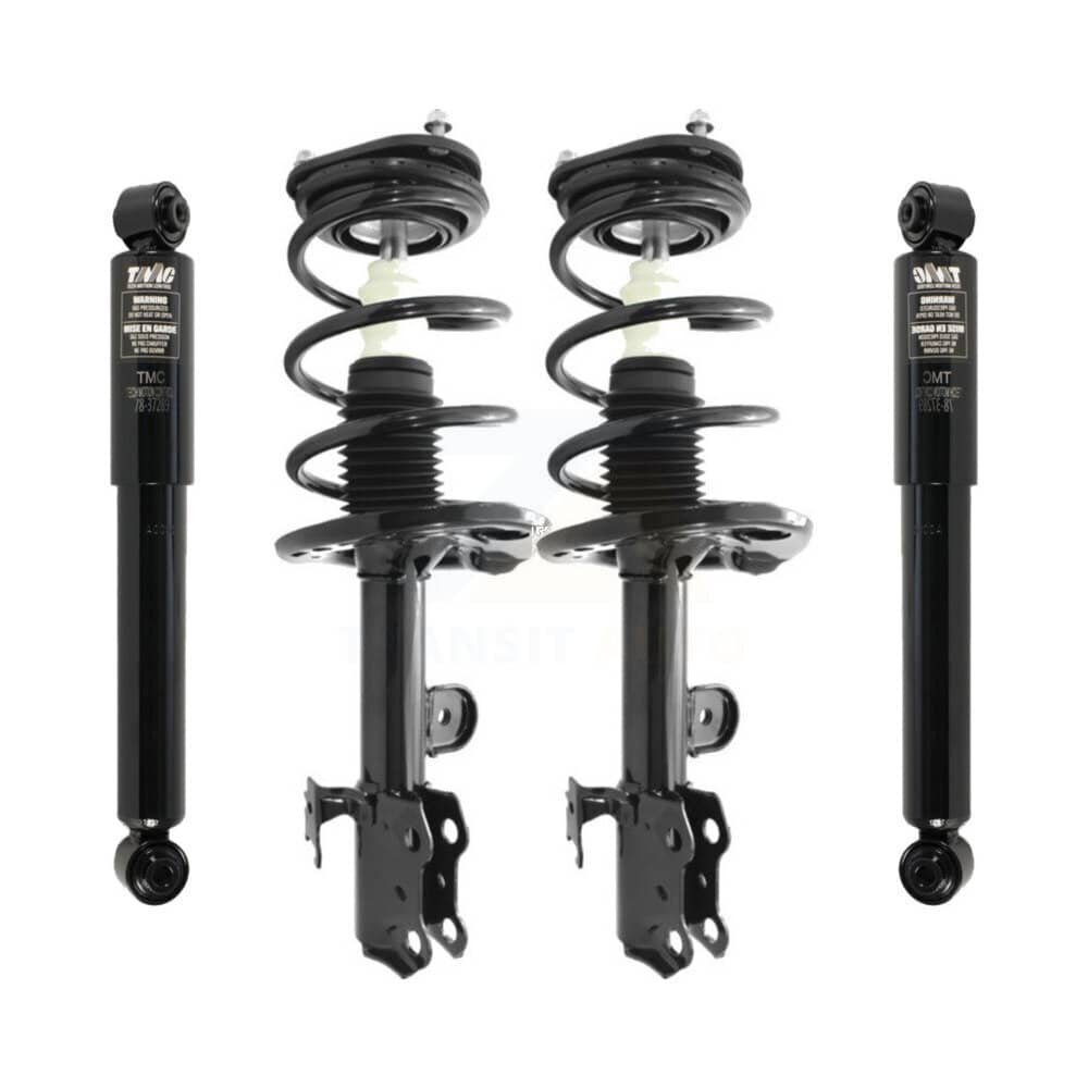Transit Auto - K78M-100168 - Front and Rear Suspension Strut and Coil Spring Assembly Kits