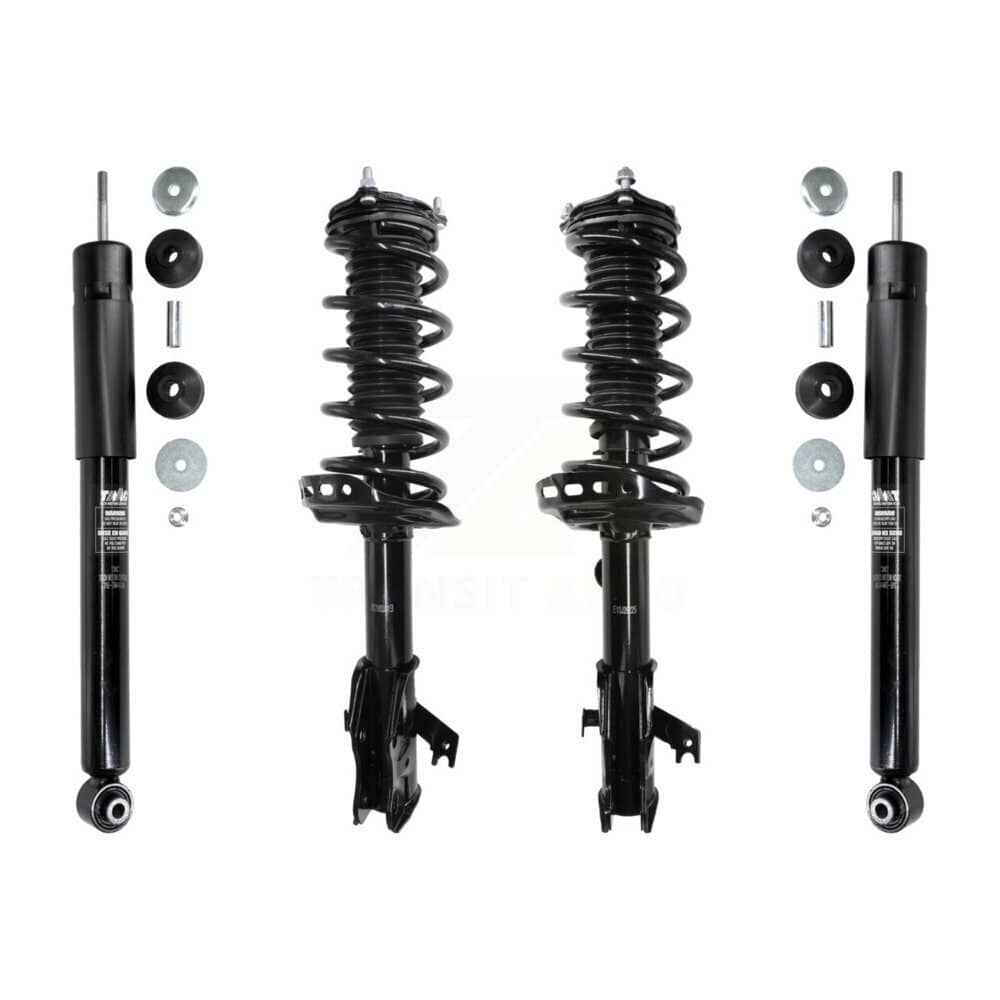 Transit Auto - K78M-100497 - Front and Rear Suspension Strut and Coil Spring Assembly Kits