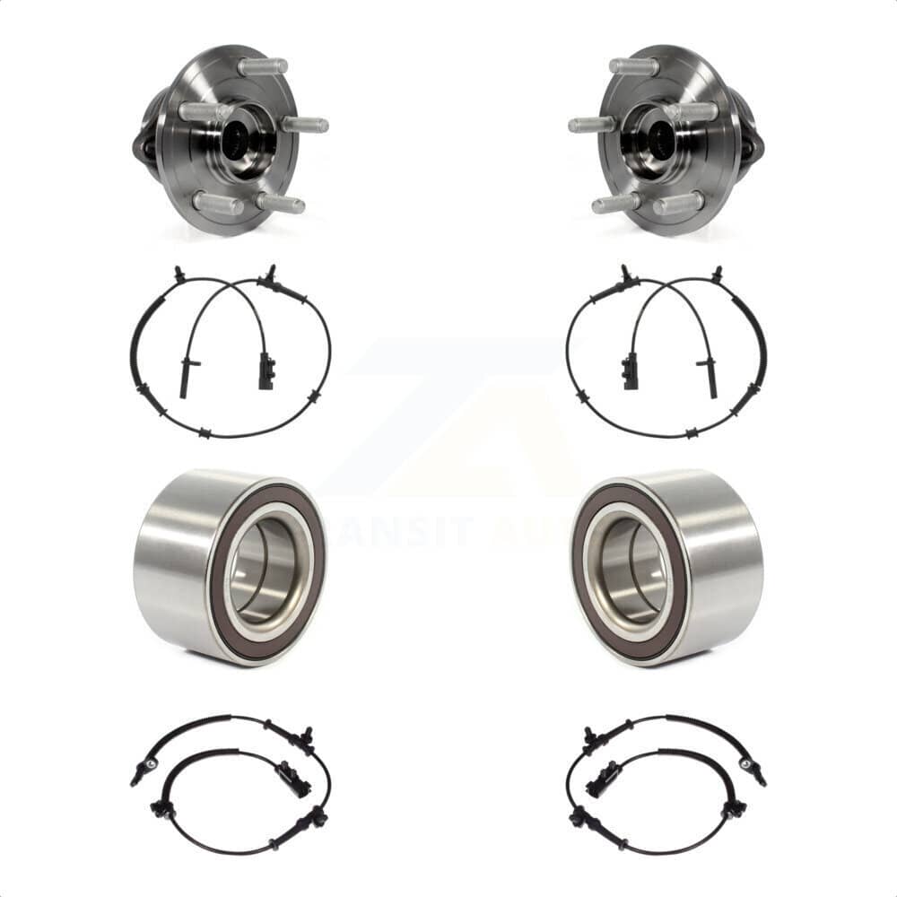 Kugel - K7S-101747 - Front and Rear Wheel Bearing and Hub Assembly Kits
