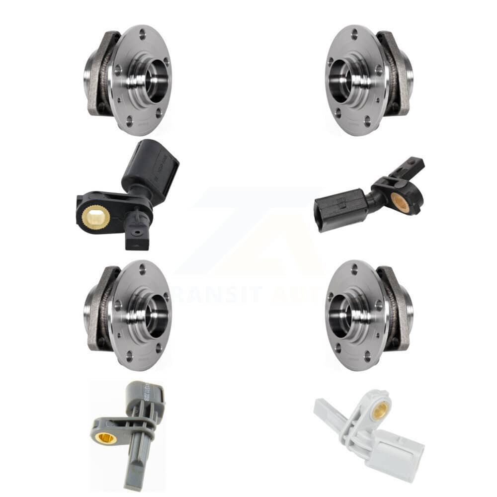 Kugel - K7S-102800 - Front and Rear Wheel Bearing and Hub Assembly Kits