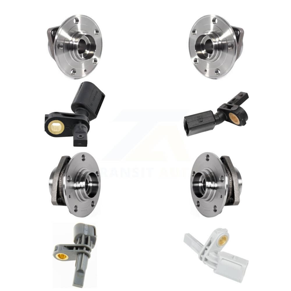 Kugel - K7S-102801 - Front and Rear Wheel Bearing and Hub Assembly Kits