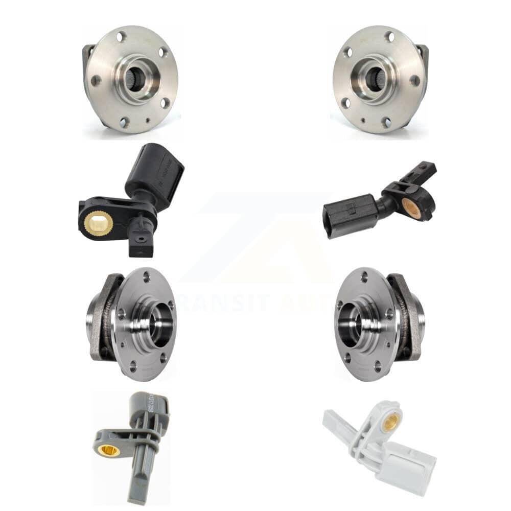 Kugel - K7S-102805 - Front and Rear Wheel Bearing and Hub Assembly Kits