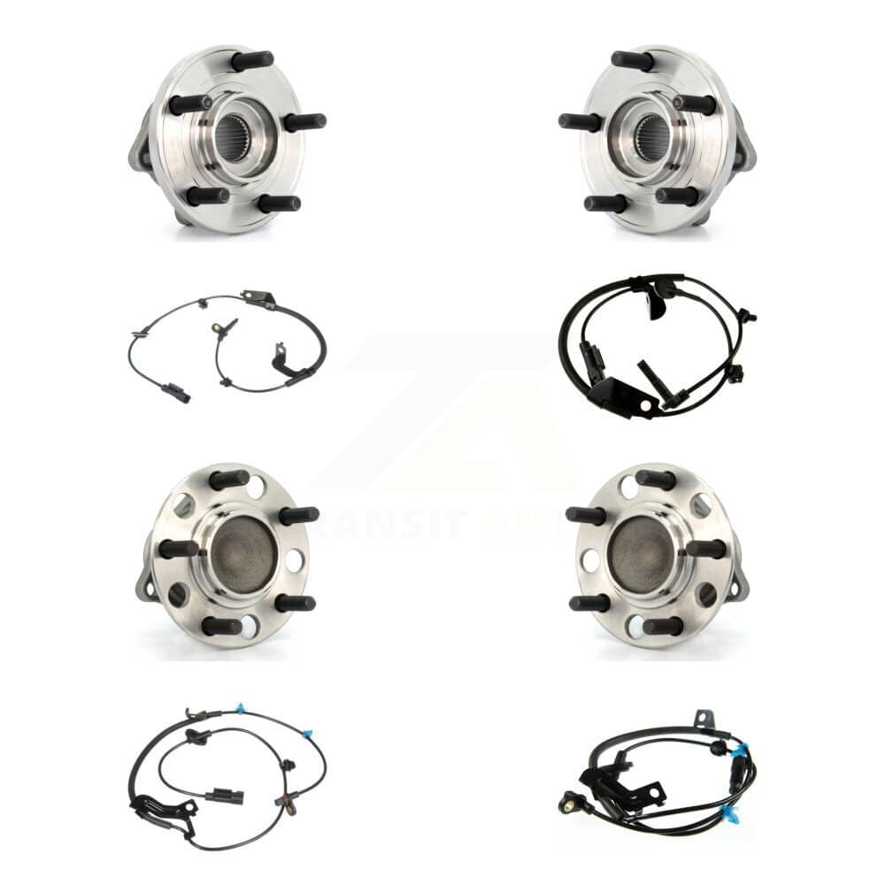 Kugel - K7S-102865 - Front and Rear Wheel Bearing and Hub Assembly Kits