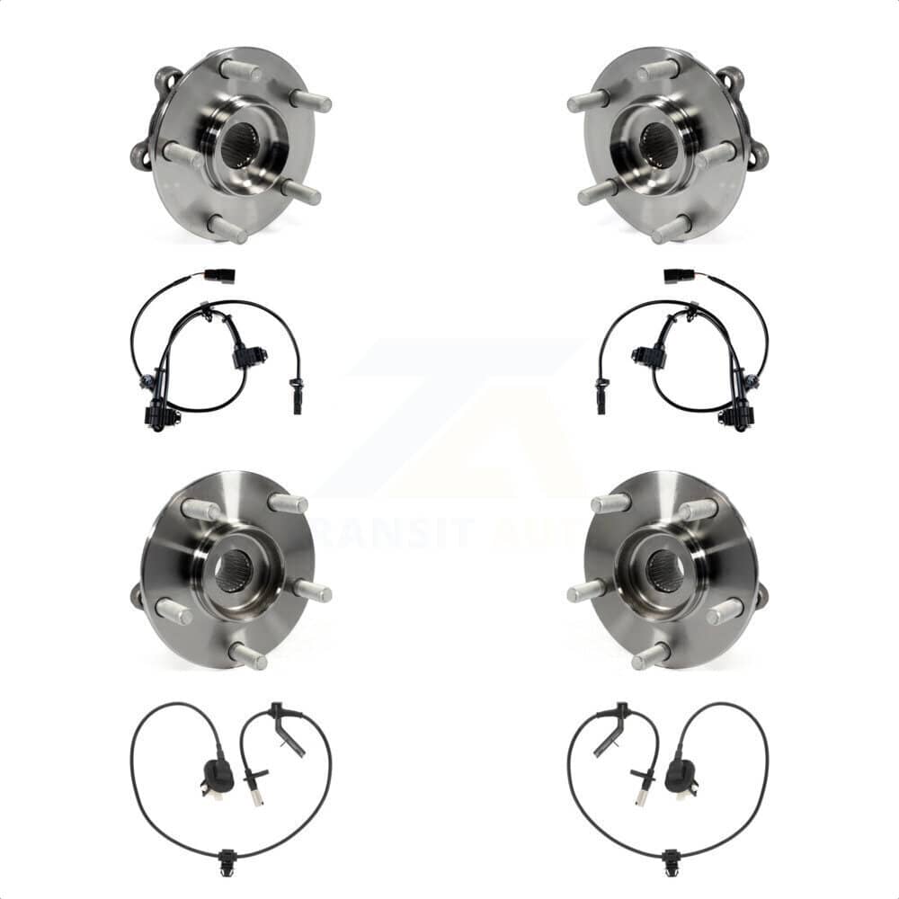 Kugel - K7S-102933 - Front and Rear Wheel Bearing and Hub Assembly Kits
