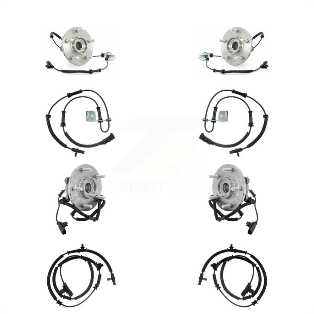Kugel - K7S-102940 - Front and Rear Wheel Bearing and Hub Assembly Kits