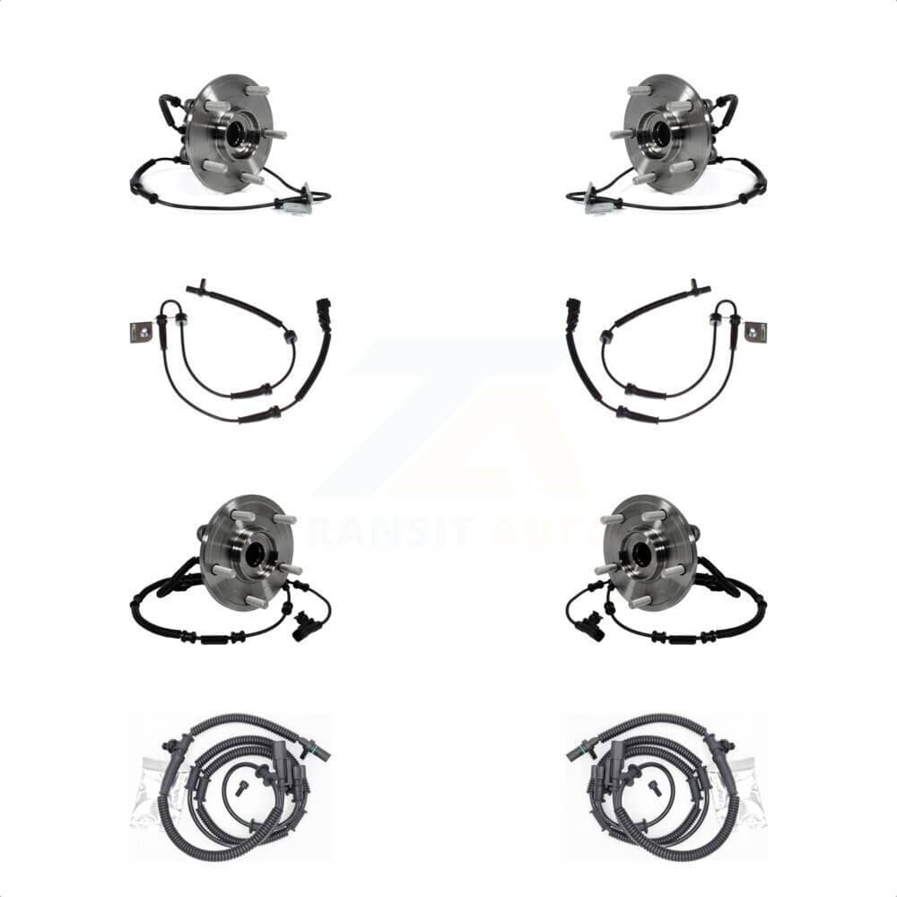 Kugel - K7S-102943 - Front and Rear Wheel Bearing and Hub Assembly Kits