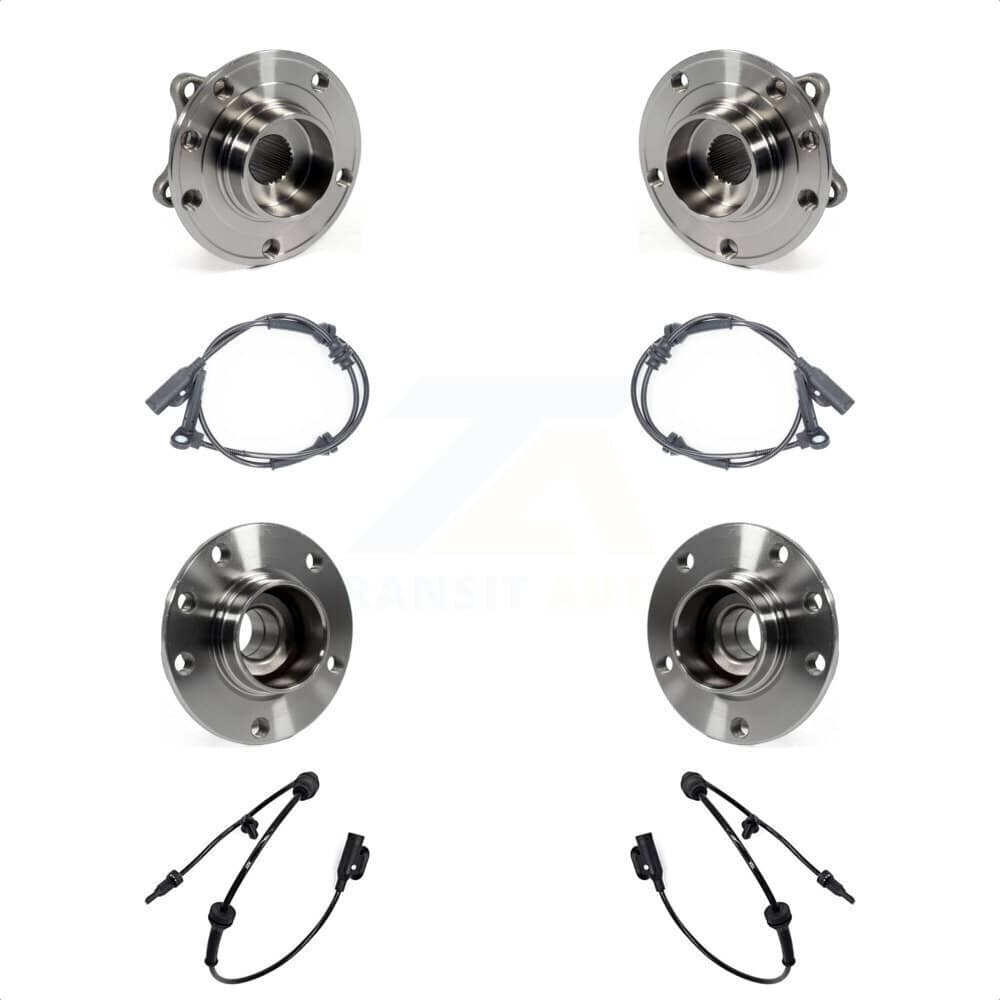 Kugel - K7S-102944 - Front and Rear Wheel Bearing and Hub Assembly Kits