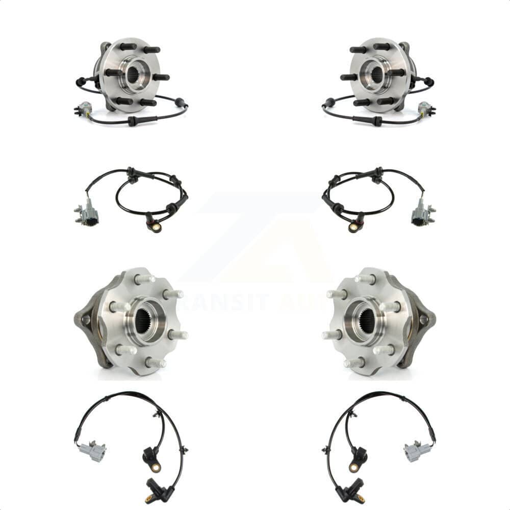 Kugel - K7S-102948 - Front and Rear Wheel Bearing and Hub Assembly Kits