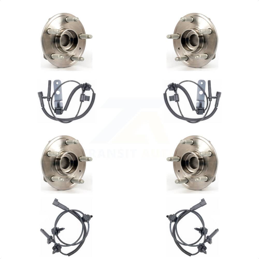 Kugel - K7S-102951 - Front and Rear Wheel Bearing and Hub Assembly Kits